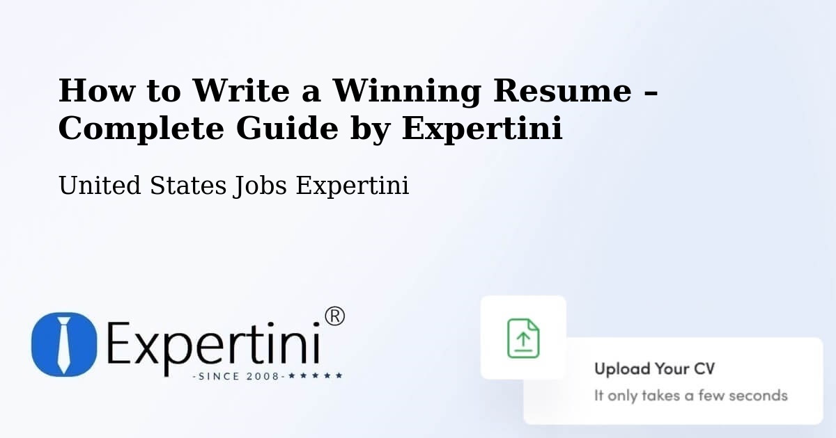 Resume Writing Guide for Job Seekers – Aurora - Aurora, United States Jobs Expertini